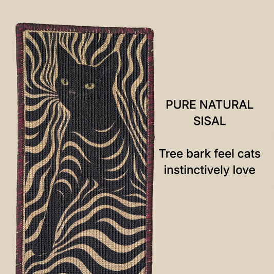 PawCanvas™ Runner (30x80cm) | Natural Sisal Cat Scratching Runner