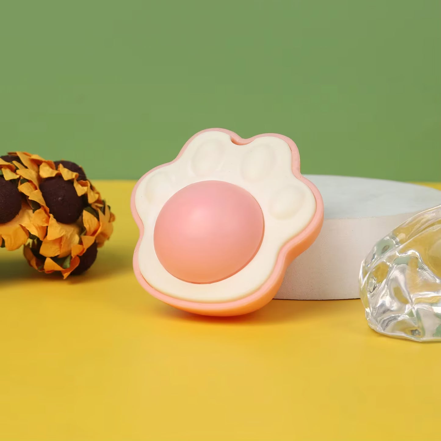 MintZip Cat Mint Toy for Cats – Rotatable Chew & Play Ball