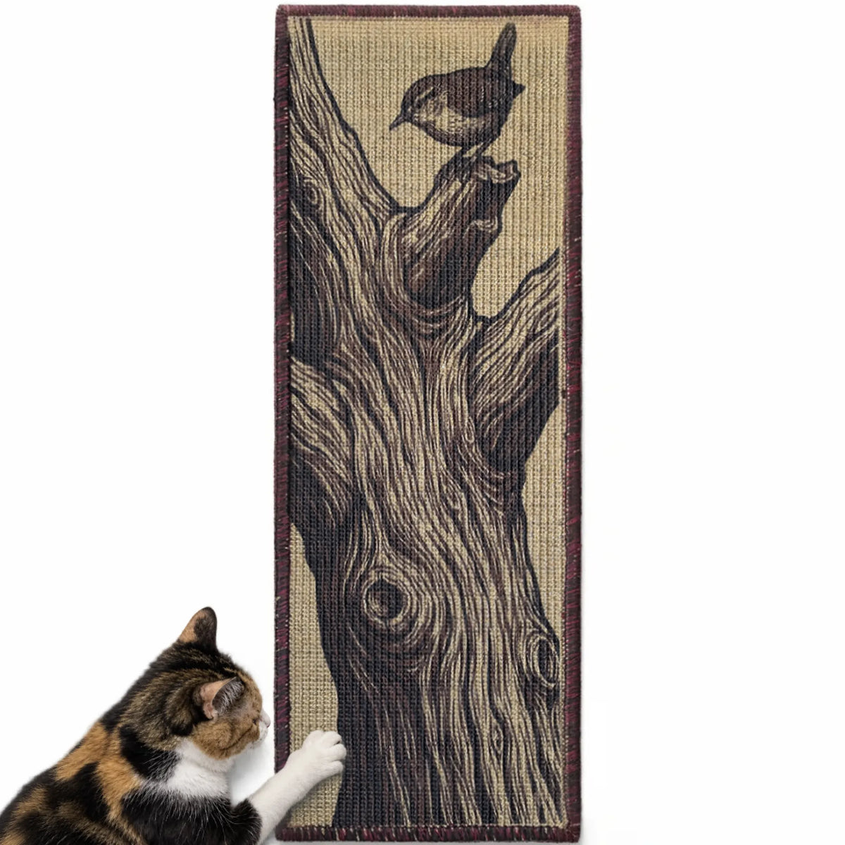PawCanvas Runner, Timber & Wing design