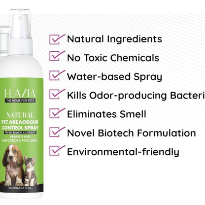 FLAZIA™ Natural Pet‑Area Odour‑Control Spray – 2‑Pack Value Bundle