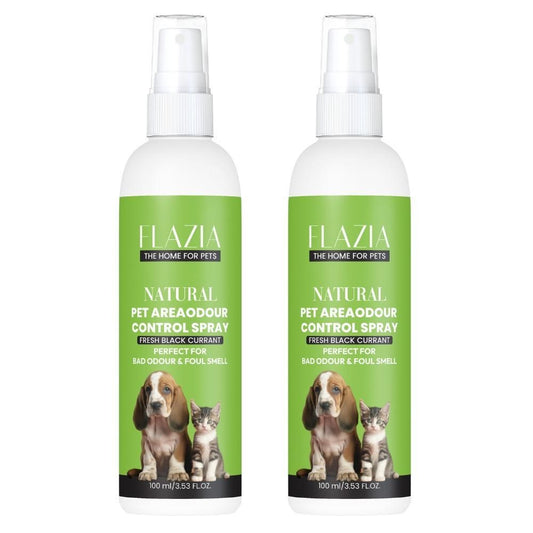 FLAZIA™ Natural Pet‑Area Odour‑Control Spray – 2‑Pack Value Bundle