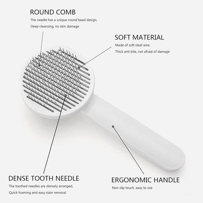 Hair‑Removal & Deshedding Brush