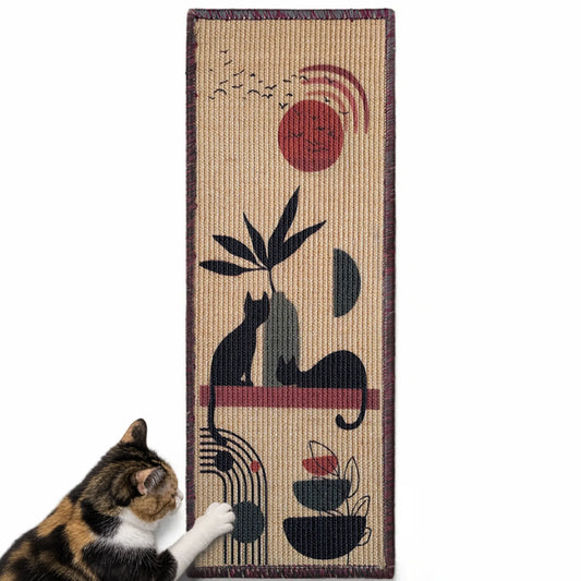 PawCanvas Runner Scratchmat (Earth Rhythm) – Hero - Catscart [Earth Rhythm]