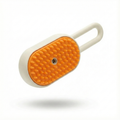 Hydrating Steam-Groom™ brush by xc0tf7-qq with bristles designed for gentle hair grooming and moisture infusion.