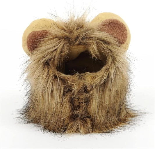 Cat Lion Mane Mask for Cats