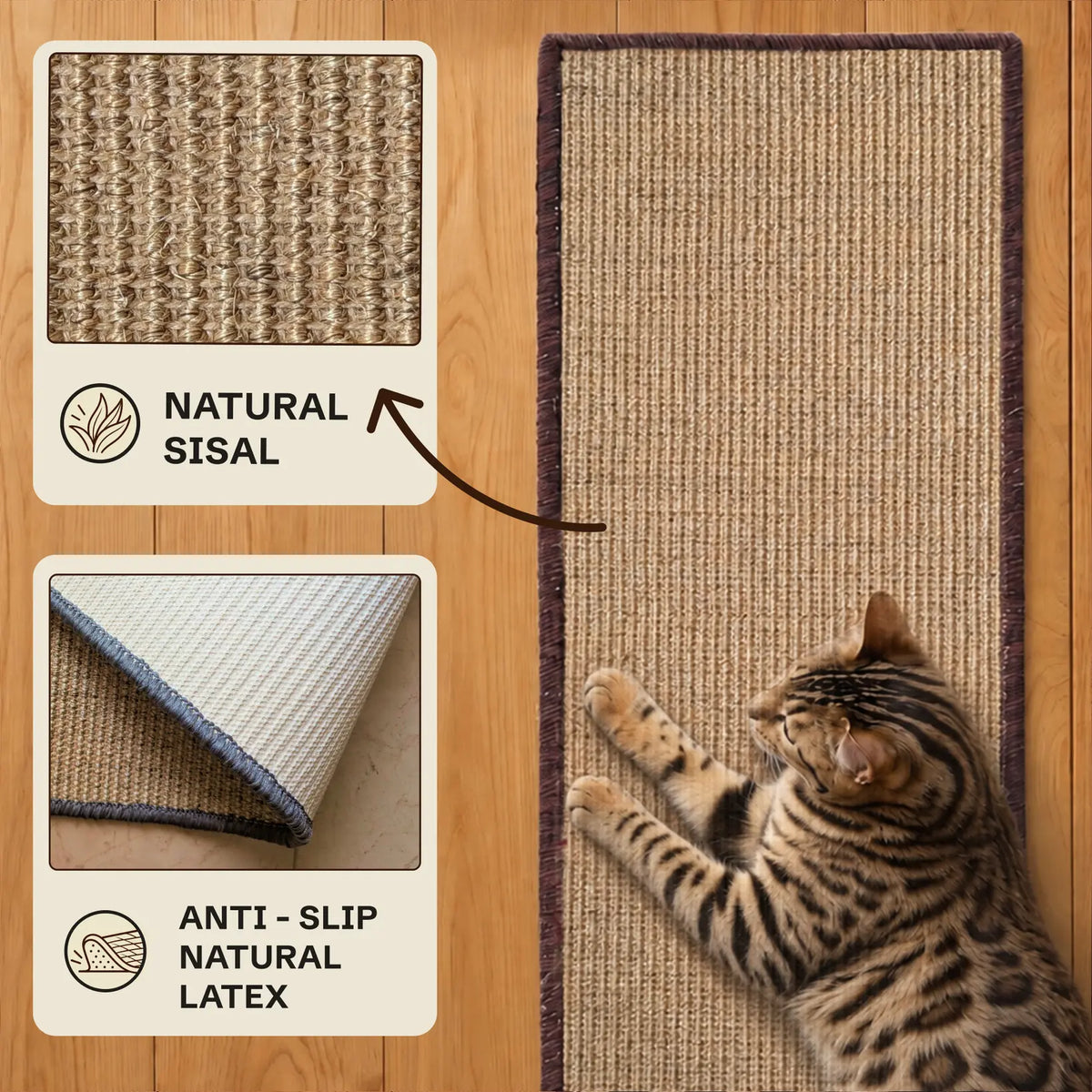 PawCanvas Runner Scratchmat (Non-Printed) – USP - Catscart [Non-Printed]