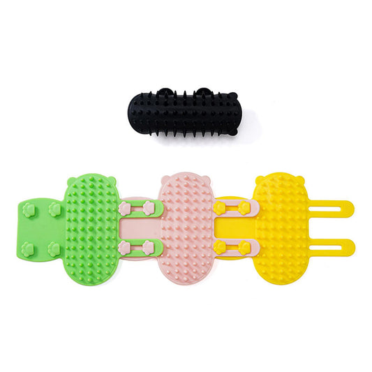 Catscart SelfBrush - Soft Silicone SelfBrush for Head & Neck Massage