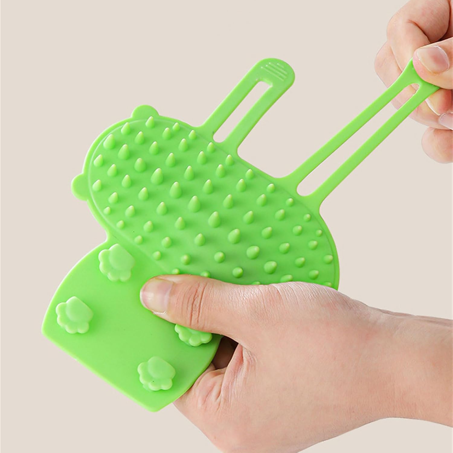 Catscart SelfBrush - Soft Silicone SelfBrush for Head & Neck Massage - Catscart