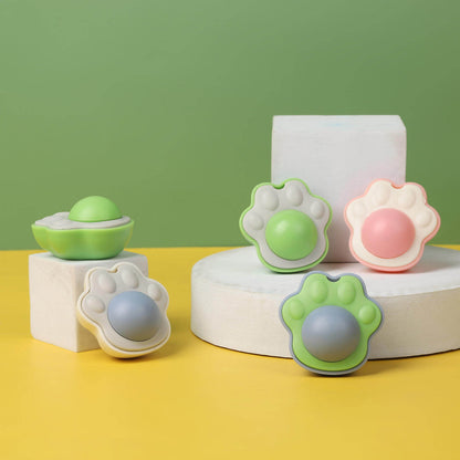 MintZip Cat Mint Toy for Cats – Rotatable Chew & Play Ball - Catscart