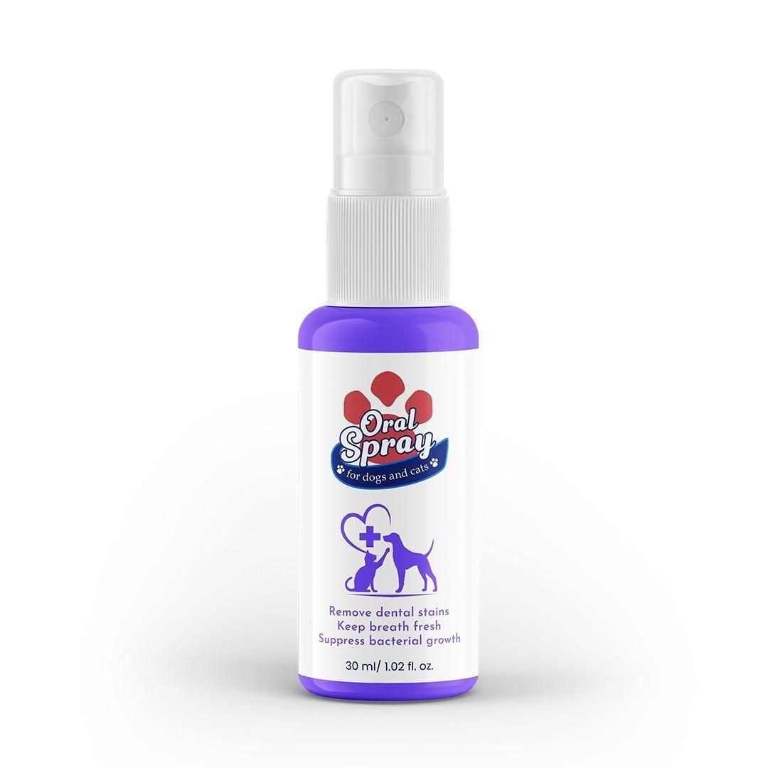 Oral Hygiene Spray for Cats & Dogs, 30 ml - Catscart