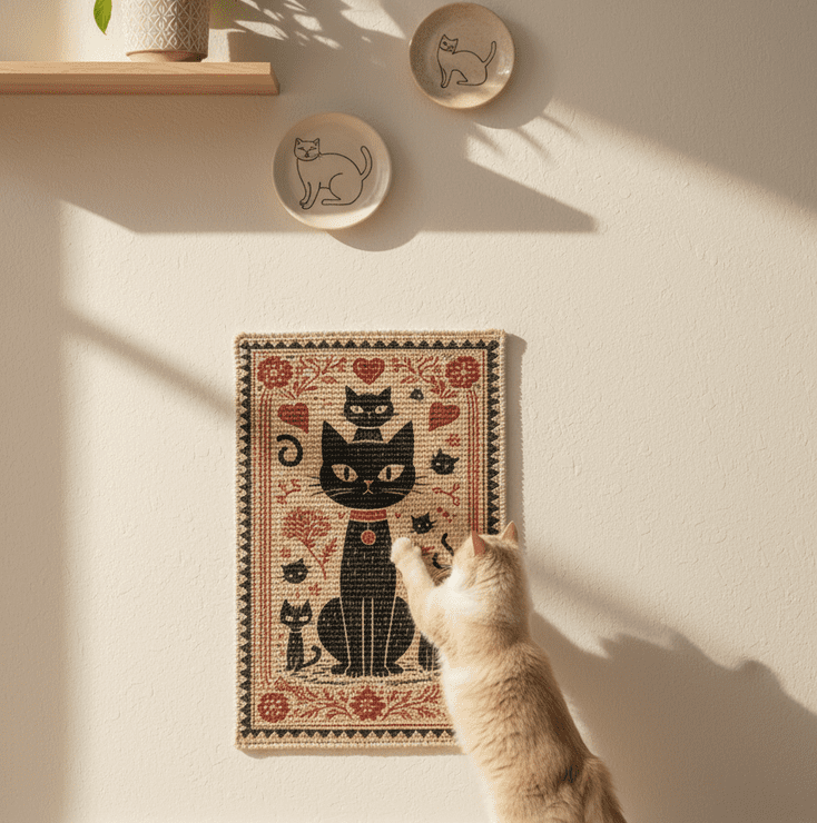 PawCanvas – Premium Cat Scratching Pad - Catscart