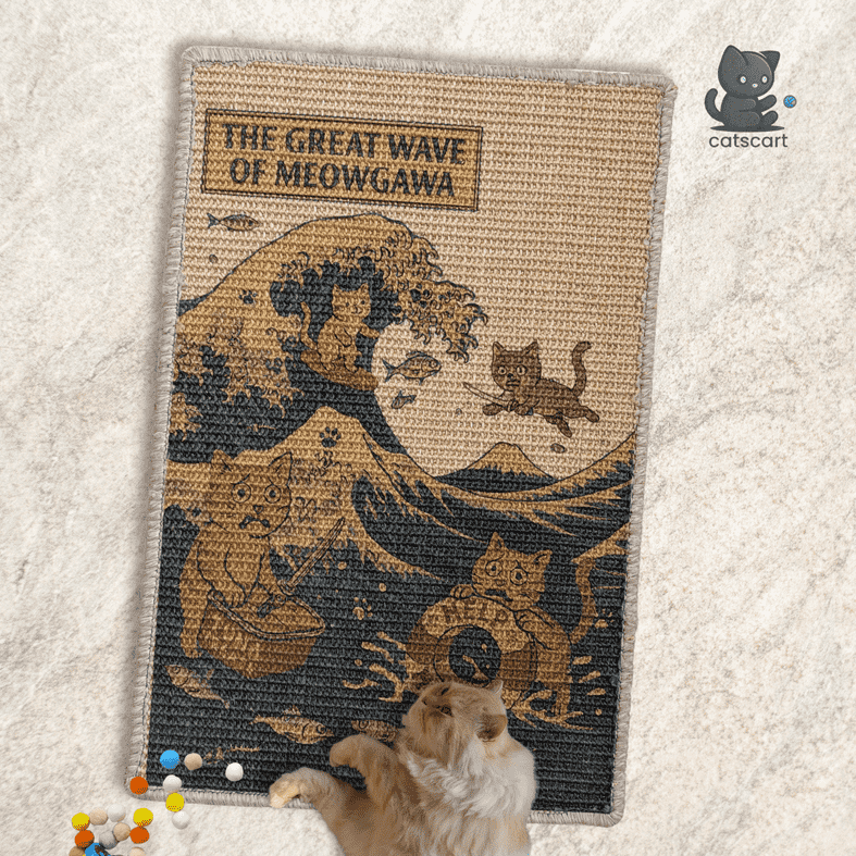 PawCanvas – Premium Cat Scratching Pad - Catscart