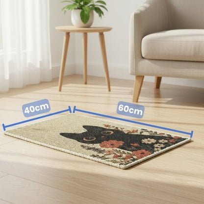 PawCanvas – Premium Cat Scratching Pad (Flower Power) - Catscart