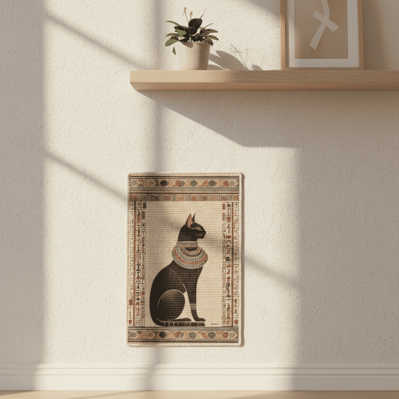 PawCanvas – Premium Cat Scratching Pad (Furry Pharaoh) - Catscart